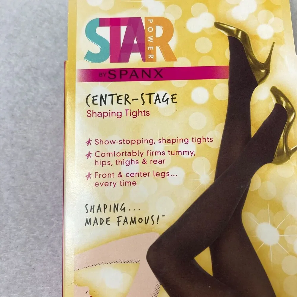 Star Power By Spanx Women's Size A Shaping Tights Shapewear‎ Amethyst Night NWT